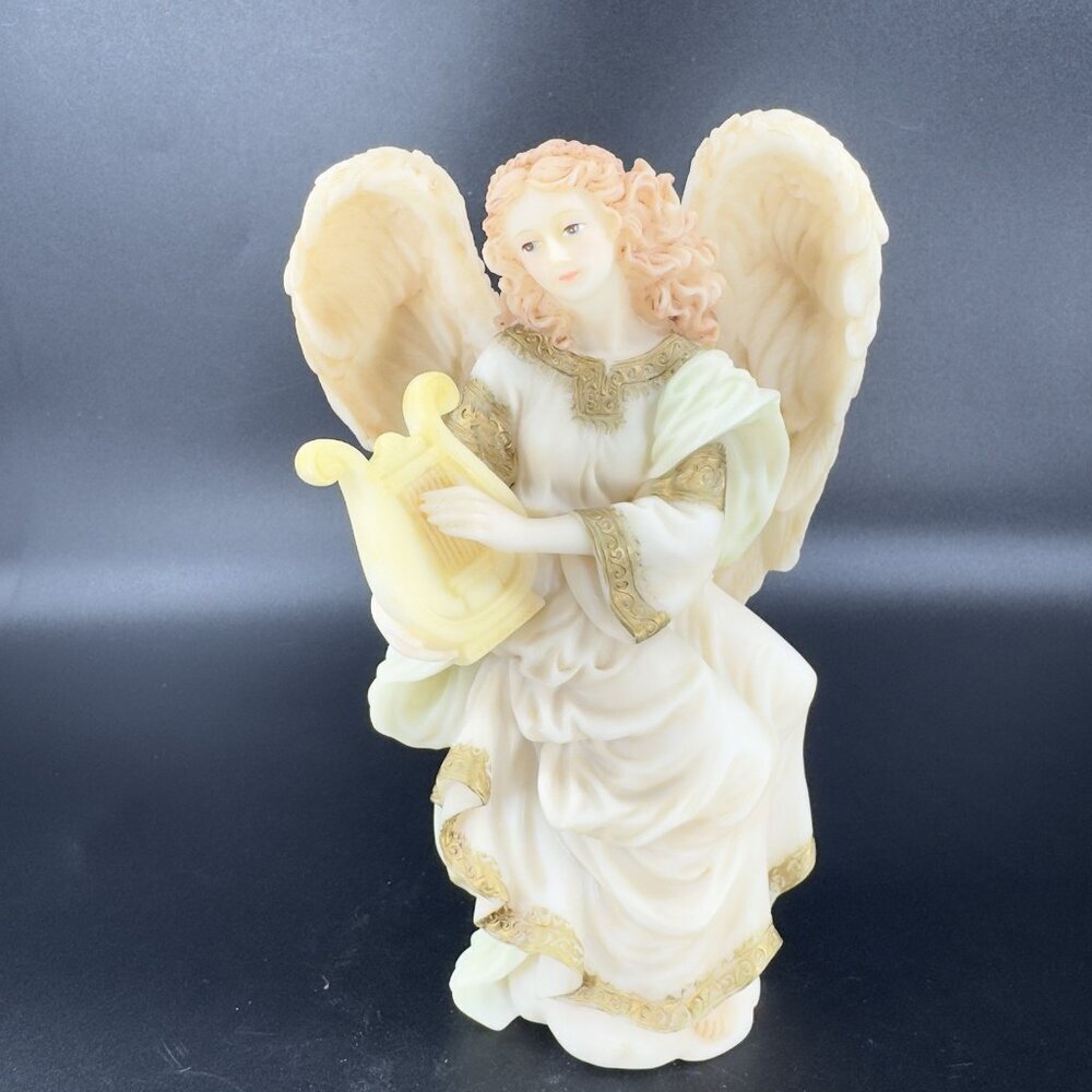 1993 Seraphim Classics Cymbeline Peacemaker‎ Angel Figurine By Roman Vintage
